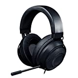 Razer Kraken Gaming Headset: Lightweight Aluminum Frame, Retractable Noise Isolating Microphone, For PC, PS4, PS5, Switch, Xbox One, Xbox Series X & S, Mobile, 3.5 mm Audio Jack, Black