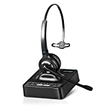 Leitner OfficeAlly LH270 Wireless Telephone Headset with USB Work-from-Home Connection - 5-Year Warranty - Works with Cisco, Polycom, Yealink, Avaya, Softphones, VoIP, Skype, and 99% of Office Phones