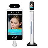 Healthy Worlds Face Recognition Body Temperature Scanner System, All-in-One Non-Contact Infrared Thermal Scanner Machine, Visitor Management System Support, Face Comparison Library
